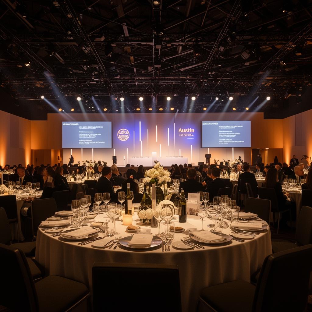 Corporate gala in Austin Texas